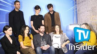 The Haunting of Hill House Cast Talk About Their Spooky Series  TV Insider [upl. by Towne448]