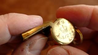 Acme Thunderer Air Ministry WWII Whistles and Bomb Safety Tags England in 4K Video [upl. by Ahtikal]