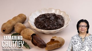 Tamarind Chutney  Imli Chutney  Imli Tamarind Chutney  Chutney for Chaat by Manjula [upl. by Cullie119]