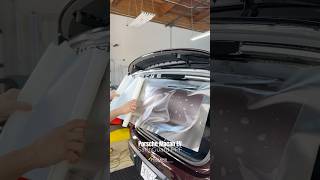 Porsche Macan EV  Rear Trunk  SatinGuard PPF Installation [upl. by Murdock]