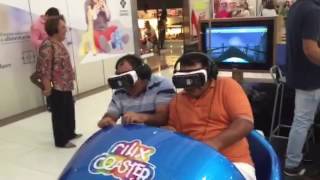 Simulador de Montanha Russa Realidade Virtual   Rilix Coaster [upl. by Annod8]