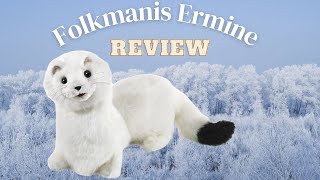 Folkmanis Ermine Review puppet review toyreview ermine stoat ferret weasel [upl. by Nanice587]