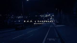 BAD x homebody Mashup  Denise Julia PLo DEMI Madman Stan [upl. by Enaej]