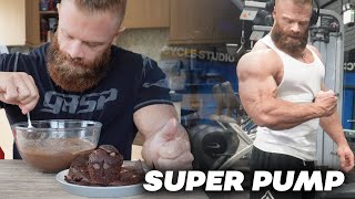 10 DAYS OUT EPIC ARM WORKOUT amp FULL DAY OF EATING [upl. by Ahsinehs]