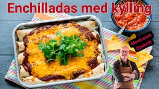 Enchiladas med Kylling [upl. by Torruella503]