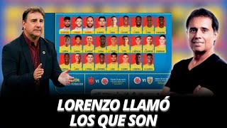 Convocatoria Selección Colombia  Lorenzo llamó Los que son [upl. by Maclean]