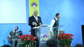 Pastor Valdir Nunes Ministrando a palavra na Campanha quotReconstruindo os Muros quot continua [upl. by Neville909]