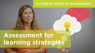 Assessment for Learning Strategies [upl. by Perron]