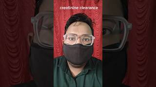 What is Creatinine clearance pharmacy pharmacist viralvideo viralshorts trending job [upl. by Flan445]