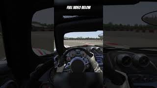 Pagani Huayra  POV  Camera View  New Personal Best Record xboxcontroller assettocorsapc pagani [upl. by Nevada]