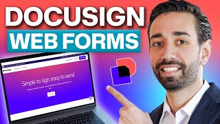 How To Create And Use Docusign Web Forms In 2024 Step By Step [upl. by Savadove]