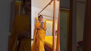 Navratri Day 1  Yellow yt home shortsvideo shorts ytshortsindia [upl. by Taddeo]