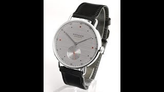 Nomos Metro Neomatik 39 Silvercut Referenz 1114 FM12245 [upl. by Zebe]