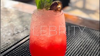 Let’s make some cocktail part 12 Bartender J Bebida Travels Celebrity Cocktail viral [upl. by Minna]