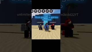 100 combo wombo duo garou like share comment roblox strongestbattlegrounds subscribe [upl. by Goldenberg]