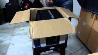 Unboxing  Blaupunkt  GTb 8200 A  8 Inch Active Subwoofer [upl. by Tori151]