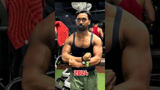 2020 VS 2024 shorts bodybuilding gymmotivation [upl. by Kenleigh]