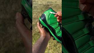 Custom Jordan 11s Cleats jordan11s custom mensfashion footballcleats [upl. by Asirram]