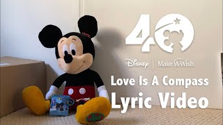 Griff  Love Is A Compass Lyric Video From Disney Christmas Advert 2020 [upl. by Ocirederf]