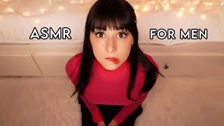 ASMR FOR MEN my pleasure is yours ❤️ personal attention positive affirmations to sleep amp relax [upl. by Bertasi951]