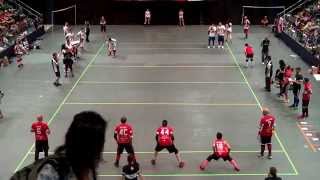 Canada vs USA  Mens Final  Dodgeball World Championship 2014  2nd Half [upl. by Yenar699]