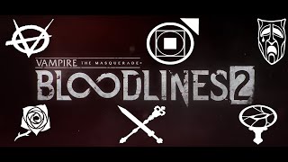 VTM Bloodlines 2 Playable clans predictions and some of my thoughts eng [upl. by Laney]