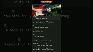 Sultans Of Swing Guitar Lesson [upl. by Ydac]