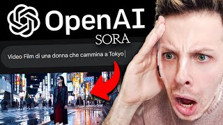 OpenAI SCONVOLGE lindustria con SORA Da Testo a Video [upl. by Eiralav]