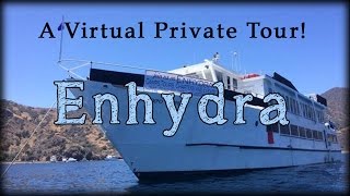 Welcome Abord The Enhydra A Virtual Tour Charter Yacht for Your Private Events [upl. by Latta]