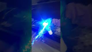 Laser light bubble gun fun [upl. by Raybin]