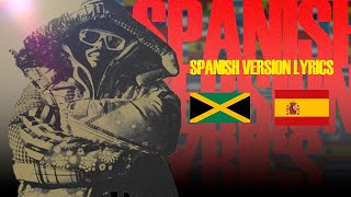 YG MARLEY  PRAISE JAH IN THE MOONLIGHT SPANISH VERSION BY REE LIANT LYRICS VIDEO [upl. by Hugo]