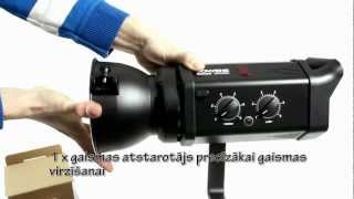 Master Foto video Bowens Gemini Classic 500 kit studijas zibspuldžu kmpl [upl. by Coy4]