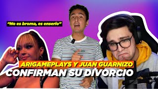 AriGameplays y Juan Guarnizo confirman su divorcio [upl. by Ylrehc]