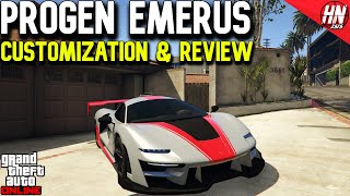 Progen Emerus Customization amp Review  GTA Online [upl. by Ycrem]