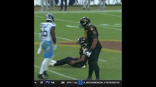 Nick Allegretti with a Fumble Recovery vs Tennessee Titans [upl. by Ecinad]