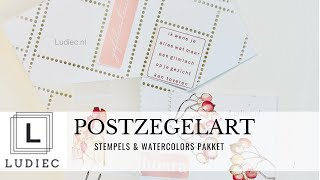 Postzegelart kaart en envelop [upl. by Ennaxor]