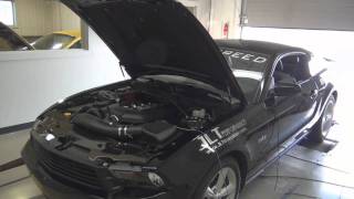 2011 Mustang Vortech Supercharger Package with JLT Intake 50L Coyote at Brenspeed [upl. by Imhsar]