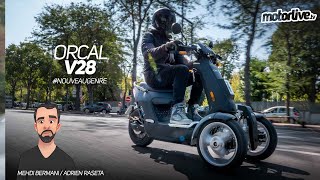 3 ROUES ÉLECTRIQUES ORCAL V28 I TEST MOTORLIVE [upl. by Uta]