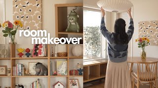 room makeover  pinterest cozy aesthetic  ikea marimekko [upl. by Stout852]