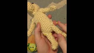 Howto Crochet Wolf Fursona crochet timelapse fursona [upl. by Noel]