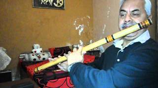 Jaane Kahan Gaye Woh Din  On Flute [upl. by Tletski]