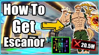 Anime Last Stand How To Get Escanor  Pride Noon [upl. by Annaej274]