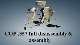 COP 357 Derringer full disassembly amp assembly [upl. by Leander862]