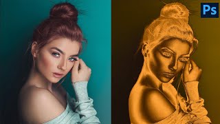 How to Create a Golden Effect in Photoshop [upl. by Enerak]