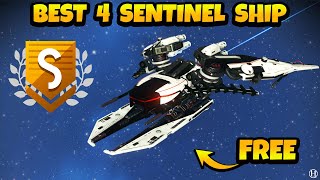 How To Get A FREE S Class Solar Ship No Mans Sky Outlaws Gameplay [upl. by Atinod819]