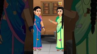 Garib Shobha ki 5 bahuen Hindi kahani  Gareeb sass  Gareeb susral cartoon animation moralstory [upl. by Aralk]