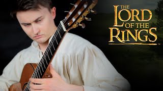 The Lord of the Rings  Concerning Hobbits Shire  Classical Guitar [upl. by Berger]