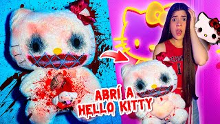 ABRÍ un PELUCHE de HELLO KITTY y ME CONFESÓ que hizo algo MUY MALO🎀💀  Ani Cat😻 [upl. by Uda]