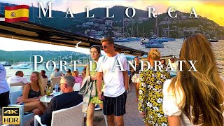 🇪🇸 Port dAndratx October 2022 4K Walk  Mallorca Balearic Islands Spain [upl. by Danete]