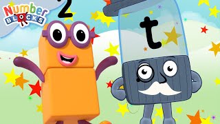 Learn to count amp read  1 hour of Alphablocks amp Numberblocks Crossover  Level 1 [upl. by Leahcimaj397]